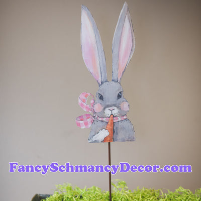 Fancy Girl Rabbit Stake by The Round Top Collection E19058