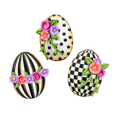 Elegant Egg Trio by The Round Top Collection E9063 - FancySchmancyDecor