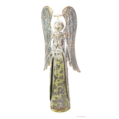 Vintage Angel Votive Lg
