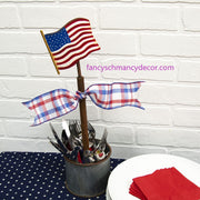 American Flag Finial by The Round Top Collection